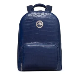 Shop Handmade Crocodile And Calfskin Leather Backpack Bags