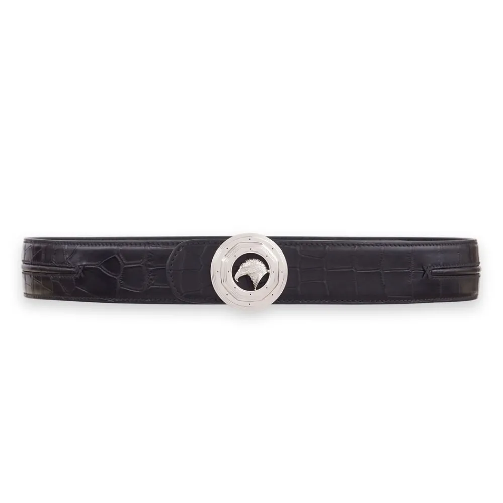Cheap Handmade Crocodile Belt Belts