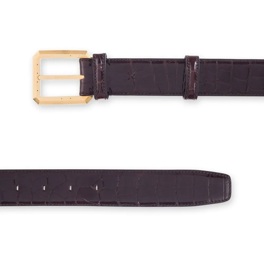 Online Handmade Crocodile Belt Belts