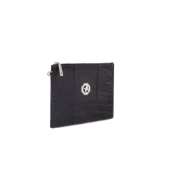 Clearance Handmade Crocodile Document Holder Bag Small Leather Goods