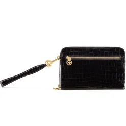 Cheap Handmade Crocodile Travel Pouch Small Leather Goods
