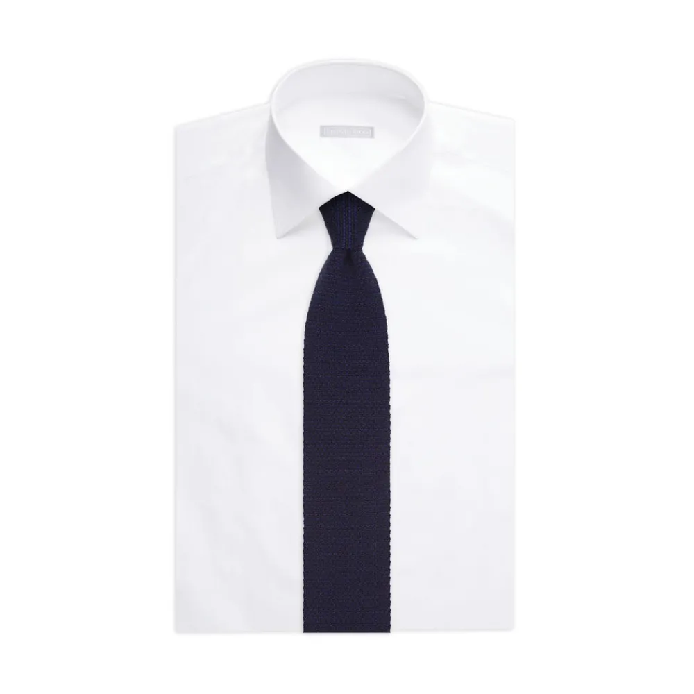 Flash Sale Handmade Knit Silk Tie Ties