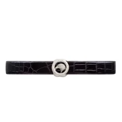 Best Handmade Matted Crocodile Leather Belt Belts