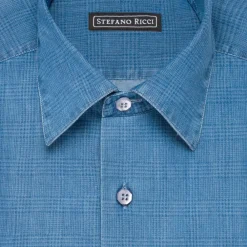 Hot Handmade Rust Shirt Mens Shirts