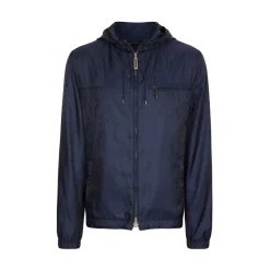 Outlet Hooded Blouson Mens Outerwear