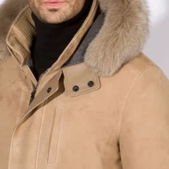 Shop Hooded Down Coat Mens Last Sizes