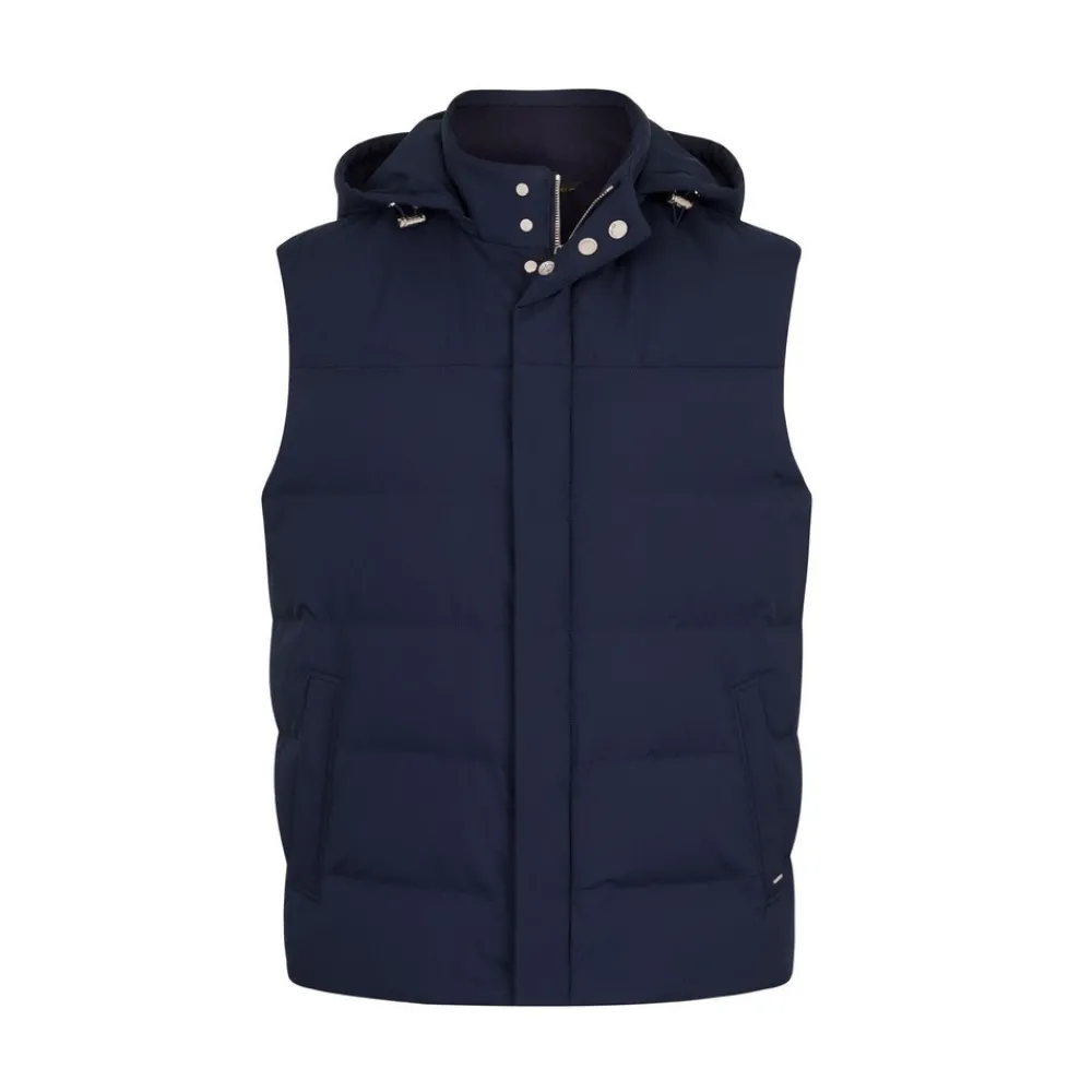 Flash Sale Hooded Down Gilet Mens Last Sizes