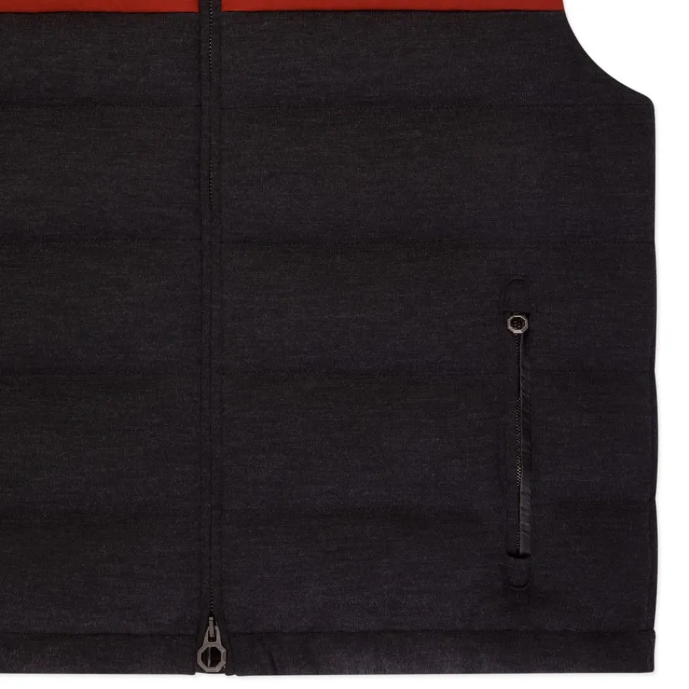 Store Hooded Down Gilet Mens Luxury Tech