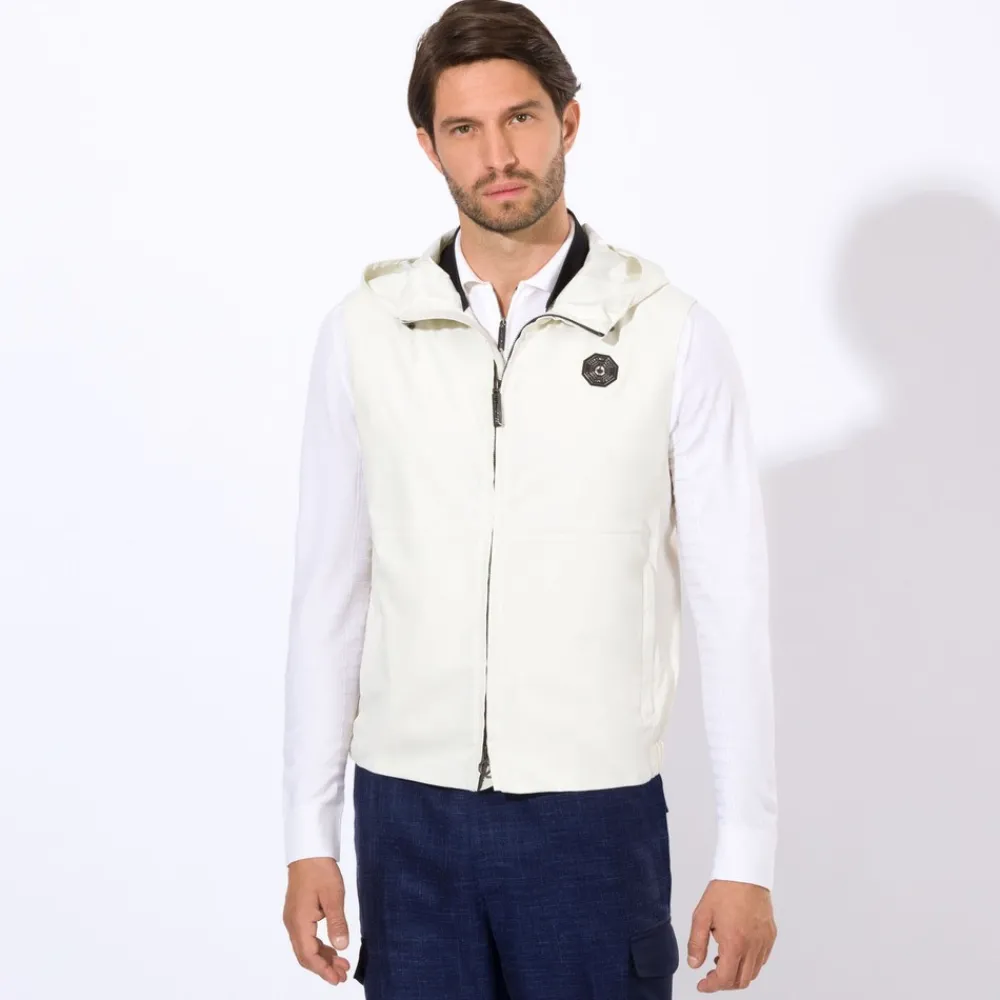 Sale Hooded Gilet Mens Luxury Tech