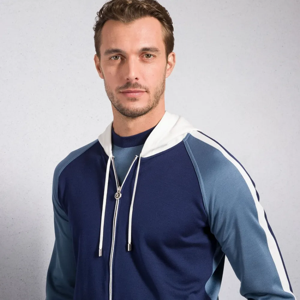 Shop Hooded Jogging Blouson Mens Jogging Suits