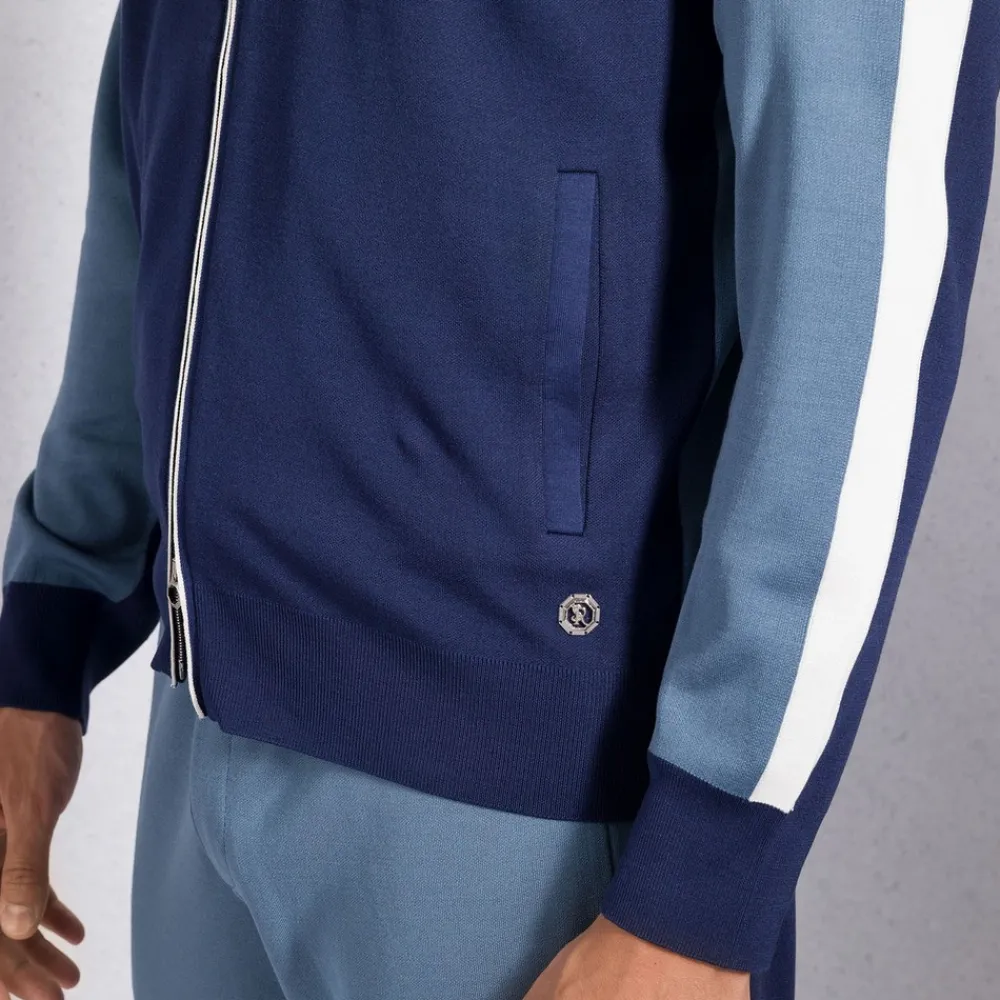 Shop Hooded Jogging Blouson Mens Jogging Suits