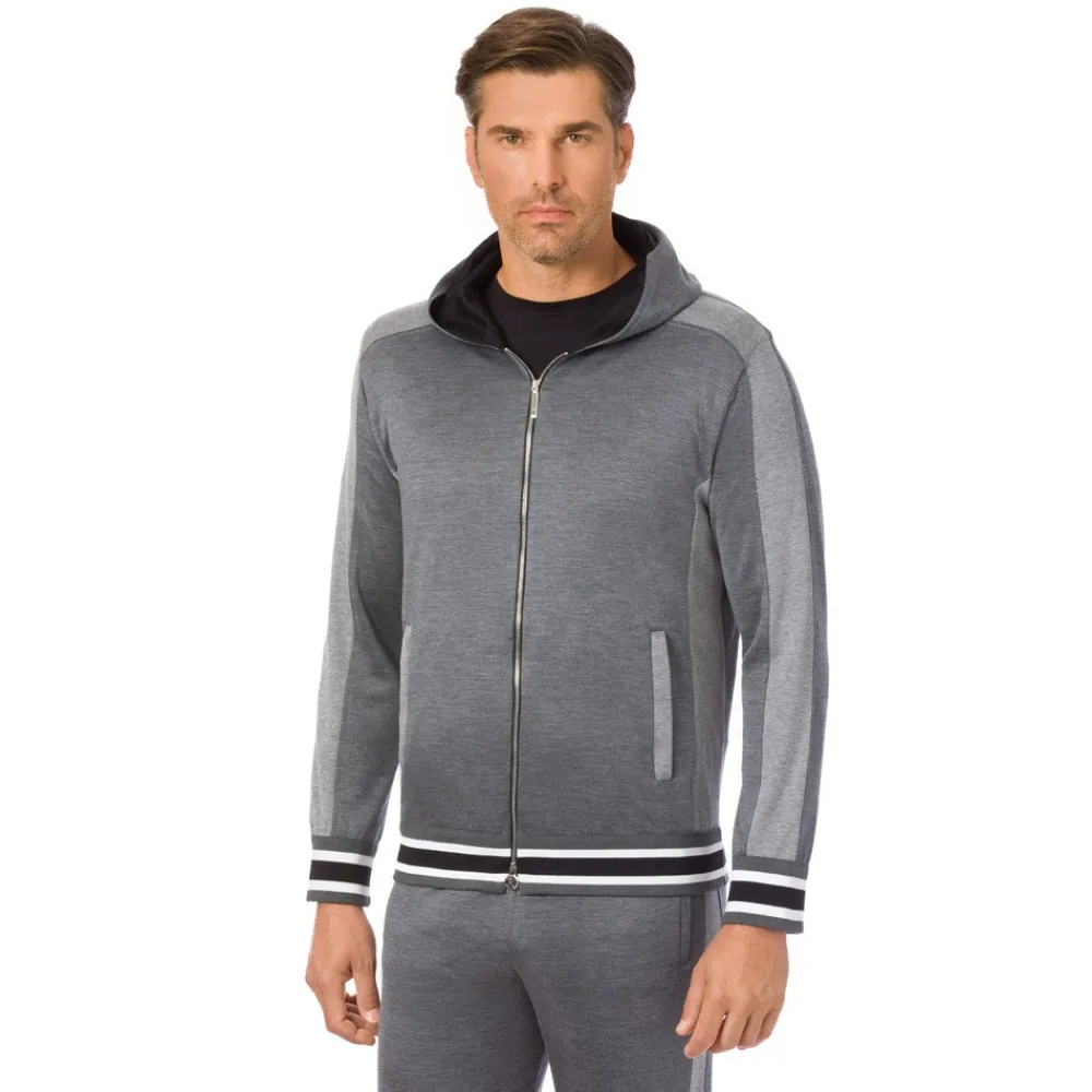 Clearance Hooded Jogging Suit Blouson Mens Last Sizes