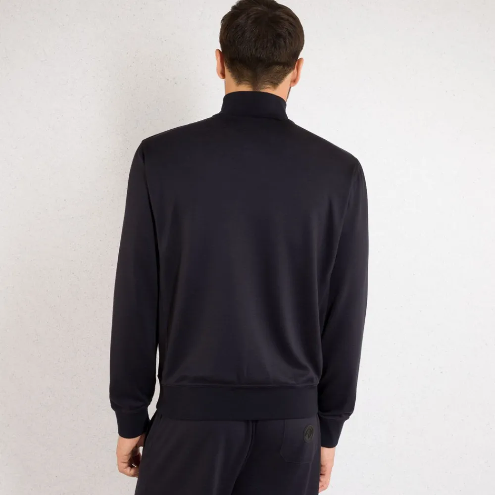Cheap Jogging Mock Neck Sweater Mens Jogging Suits