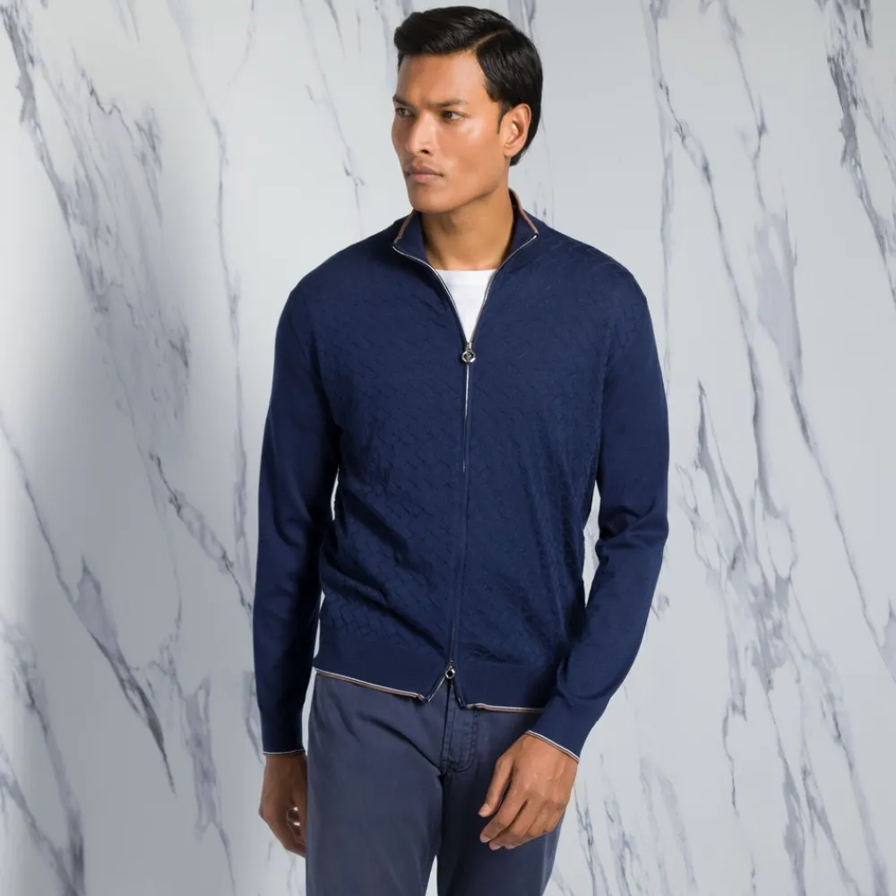 Sale Knit Blouson Mens Knitwear