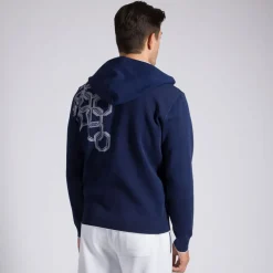 Hot Knit Hooded Jogging Blouson Mens Jogging Suits