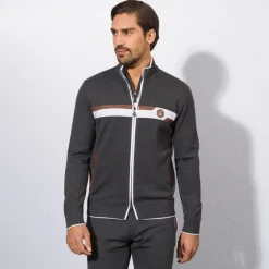 Sale Knit Jogging Blouson Mens Jogging Suits