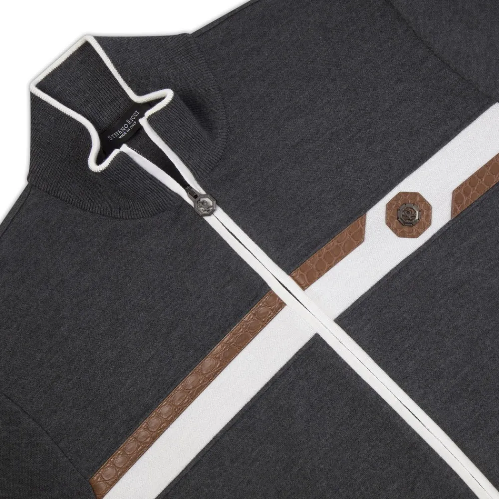 Sale Knit Jogging Blouson Mens Jogging Suits