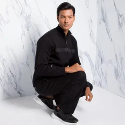 Fashion Knit Jogging Suit Blouson Mens Jogging Suits