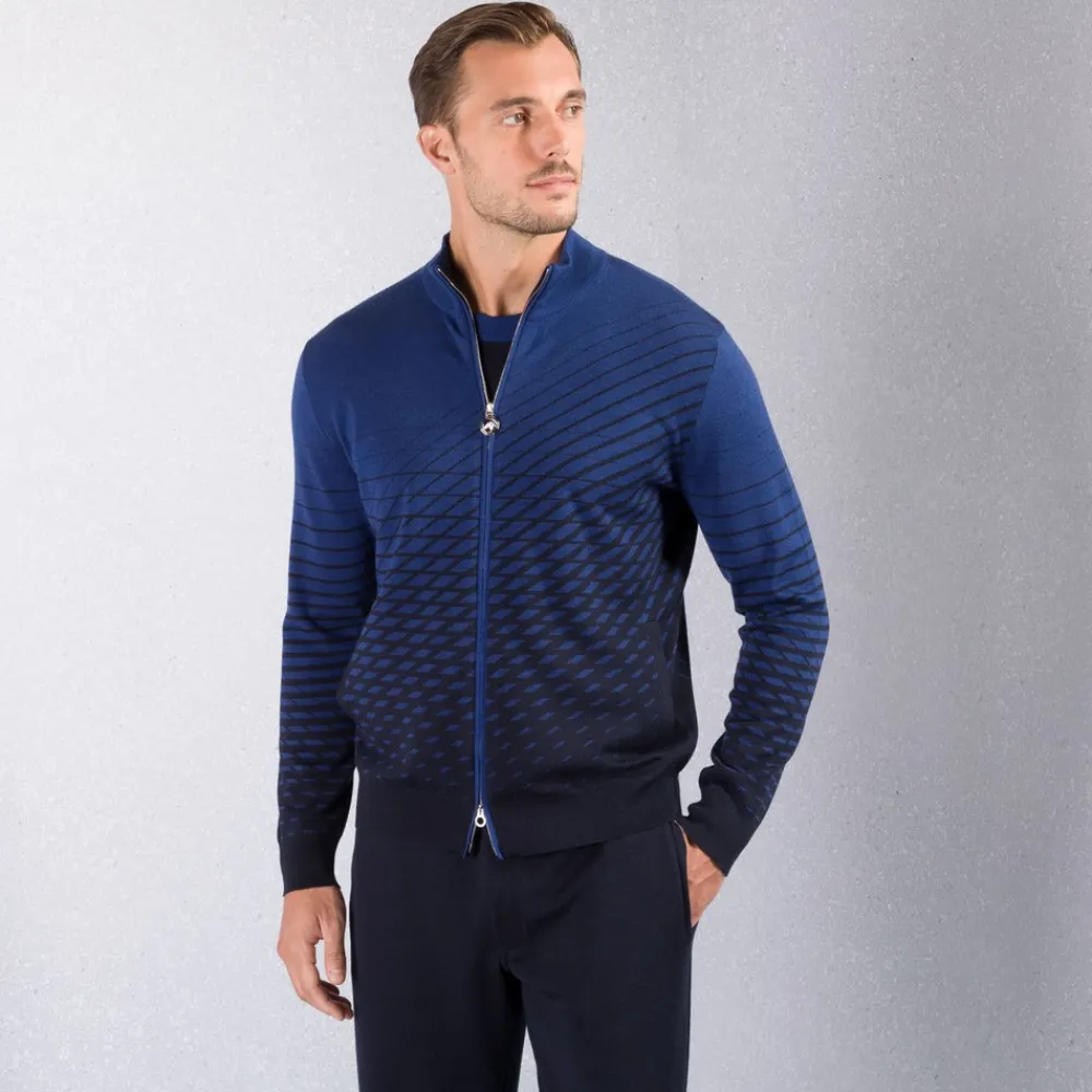 Store Knit Jogging Suit Blouson Mens Jogging Suits