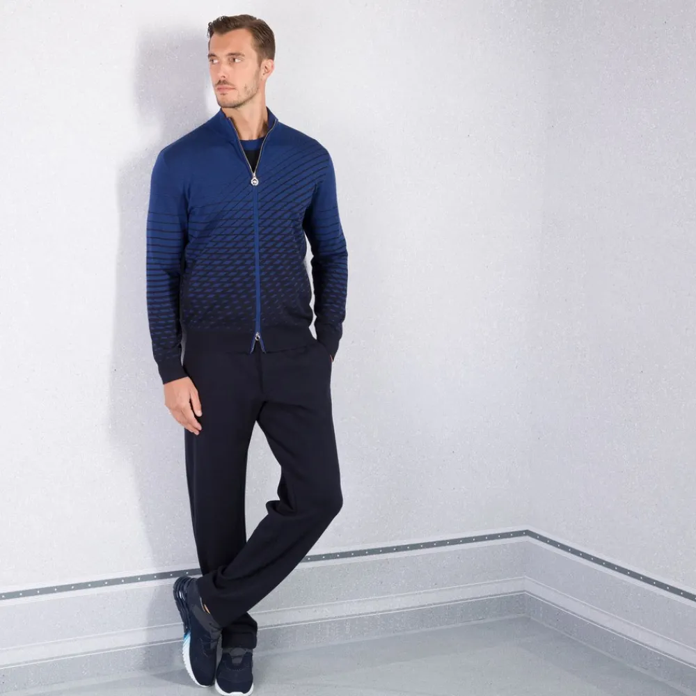 Store Knit Jogging Suit Blouson Mens Jogging Suits