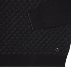 Best Knit Long Sleeve Zip Polo Mens Knitwear