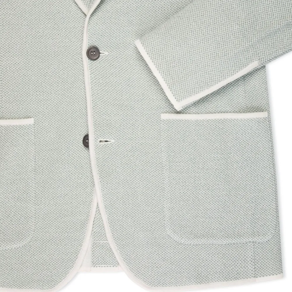 Cheap Knit Two-Button Jacket Mens Knitwear