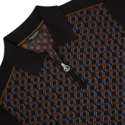 New Knit Zip Polo Mens Last Sizes