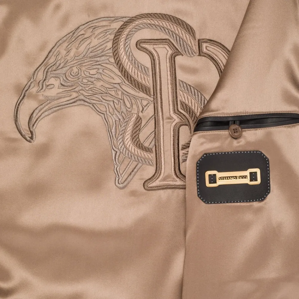 Fashion Lambskin Leather And Shearling Blouson Mens Last Sizes