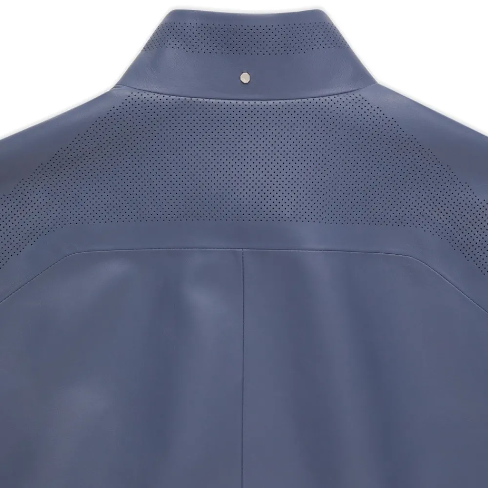 Hot Lambskin Leather Blouson Mens Outerwear