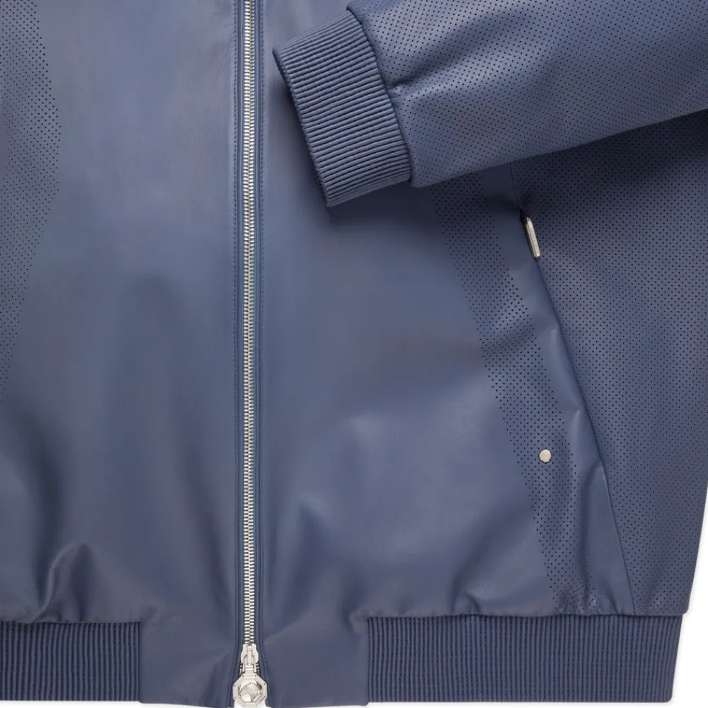 Hot Lambskin Leather Blouson Mens Outerwear