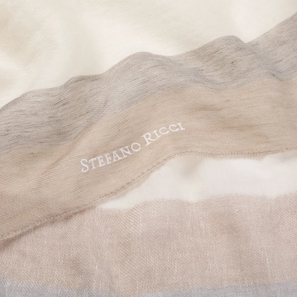 Fashion Linen And Cashmere Scarf Scarves