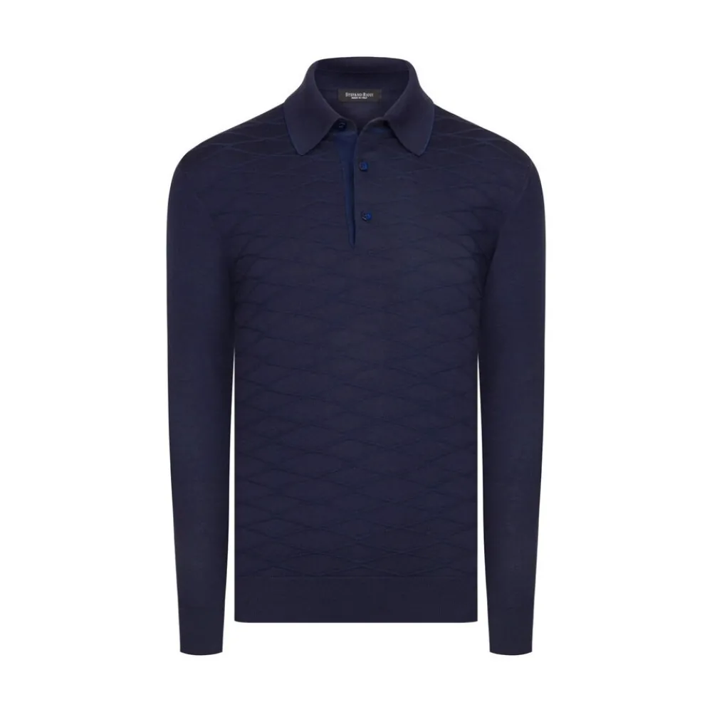Shop Long Sleeved Three Button Polo Mens Last Sizes