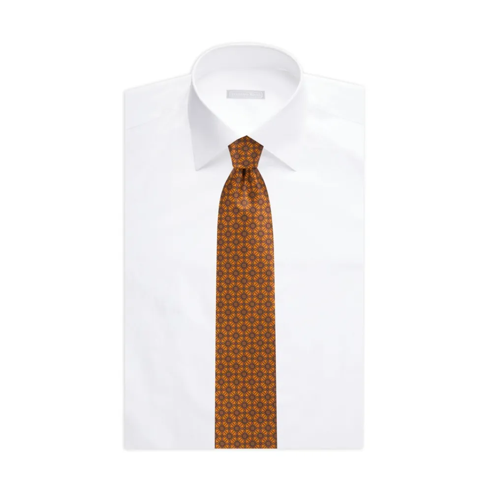 Best Sale Luxury Hand Printed Silk Tie Ties