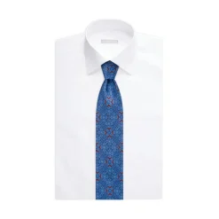 Fashion Luxury Hand Printed Silk Tie Ties