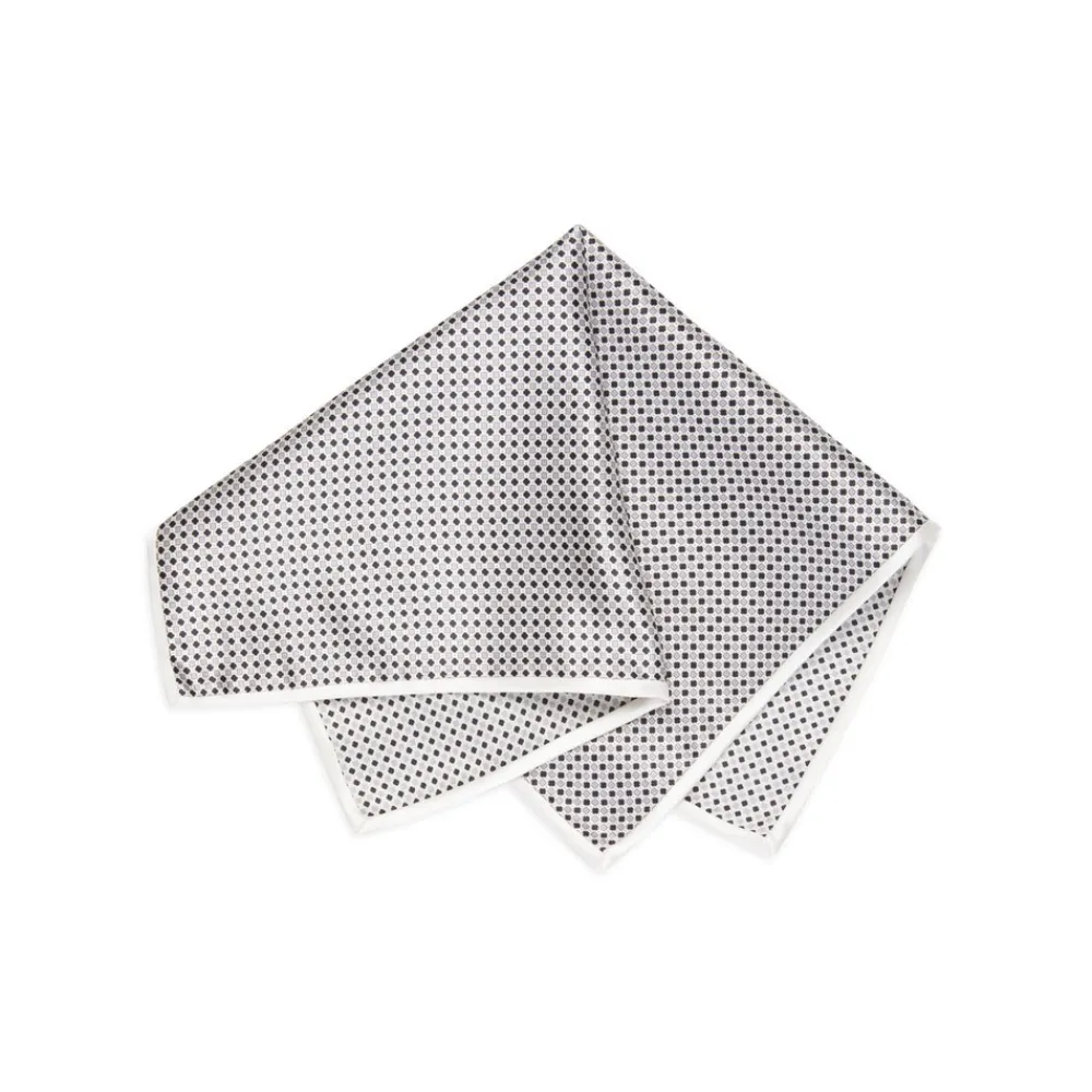 Shop Luxury Hand Printed Silk Tie Set Ties