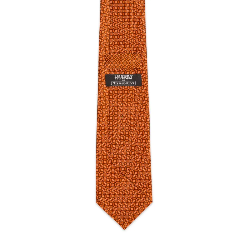 Sale Luxury Hand Printed Silk Tie Ties