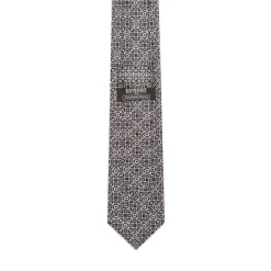 New Luxury Hand Printed Silk Tie Ties