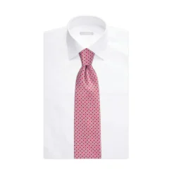 New Luxury Hand Printed Silk Tie Ties