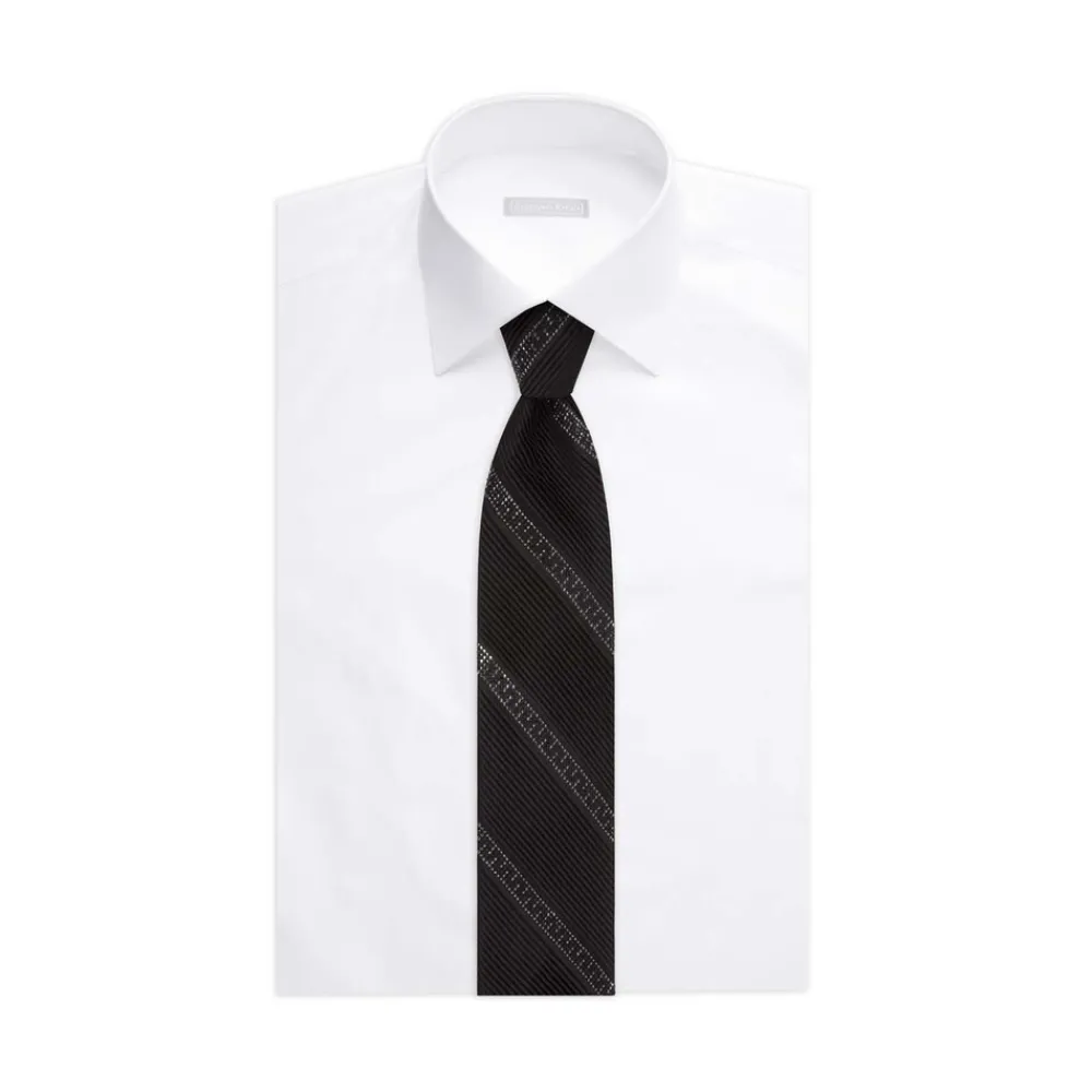 Cheap Luxury Pleated Silk Tie Formal Accessories