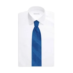 New Luxury Pleated Silk Tie Ties