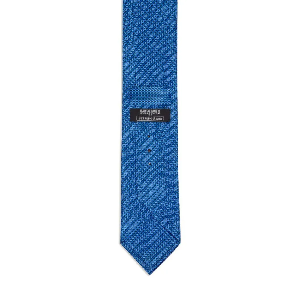 New Luxury Pleated Silk Tie Ties