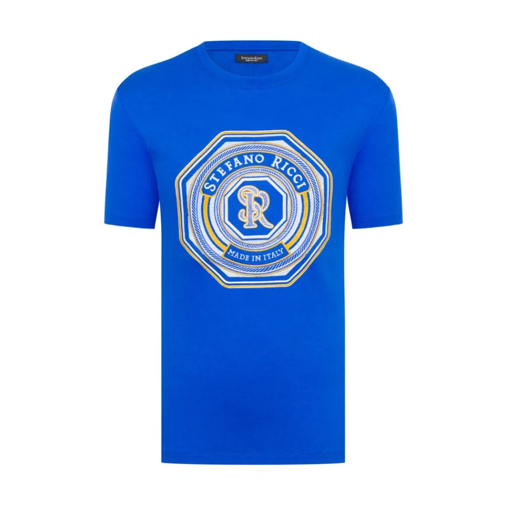 Shop Marine Crew Neck T-Shirt Mens T-Shirts