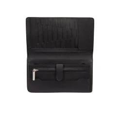Best Sale Matted Crocodile And Calfskin Leather Wallet Small Leather Goods