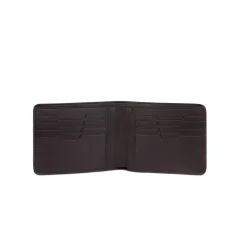Store Matted Crocodile And Calfskin Bifold Wallet Small Leather Goods