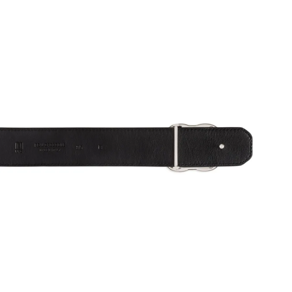 Clearance Matted Crocodile Leather Belt Belts