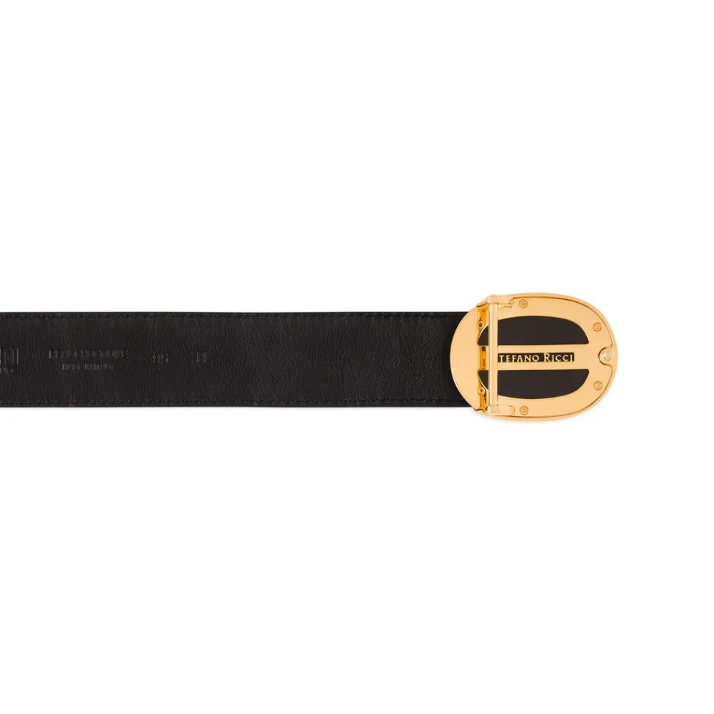 Fashion Matted Crocodile Leather Belt Belts