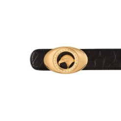 Fashion Matted Crocodile Leather Belt Belts