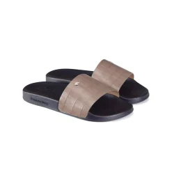 Cheap Matted Crocodile Leather Slides Espadrilles & Sandals