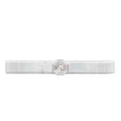 Shop Matted Crocodile Leather Belt Belts