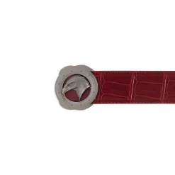 Flash Sale Matted Crocodile Leather Belt Belts